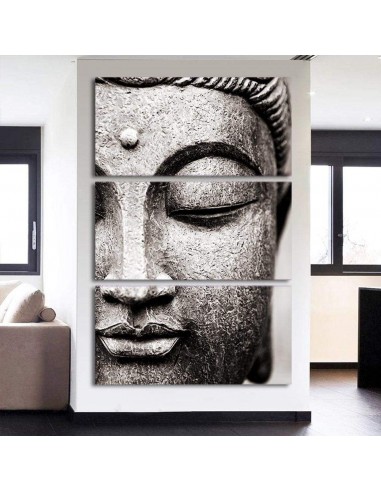 Tableau Bouddha Gris commande en ligne