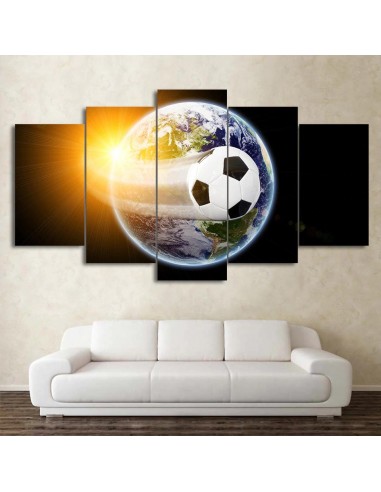 Tableau Football mondial en stock