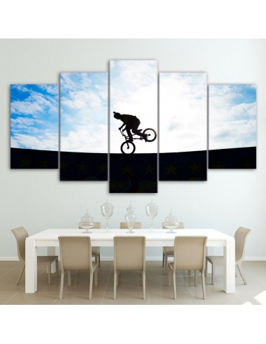 Tableau BMX, flat foward Fin de série